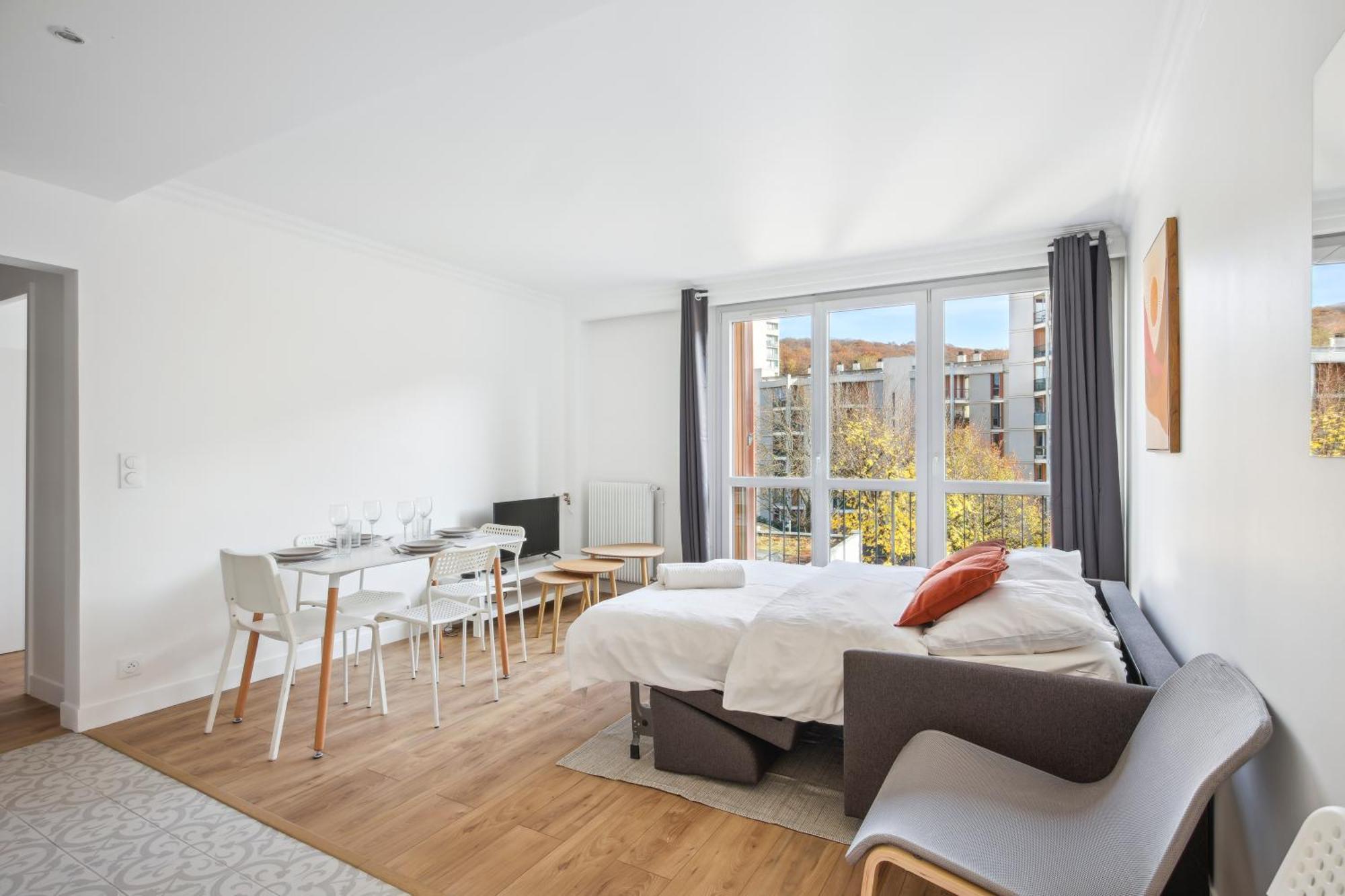 Apartament Chic Apart With Parking Chaville Zewnętrze zdjęcie